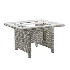 Kettler Palma Modular Gartentisch-Gestell 95x95 Cm Geflecht Salt&Pepper -Garten Grill Geschäft 1005227 1