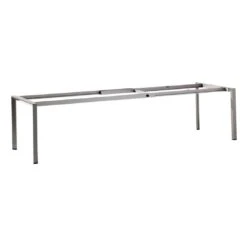Sieger Gartentisch-Gestell 180/235/290x100cm Aluminium Eisengrau -Garten Grill Geschäft 1007152 2