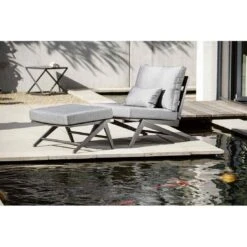 Stern Jackie Beistelltisch 50x50x46cm Aluminium/Glas Anthrazit -Garten Grill Geschäft 1026820 3