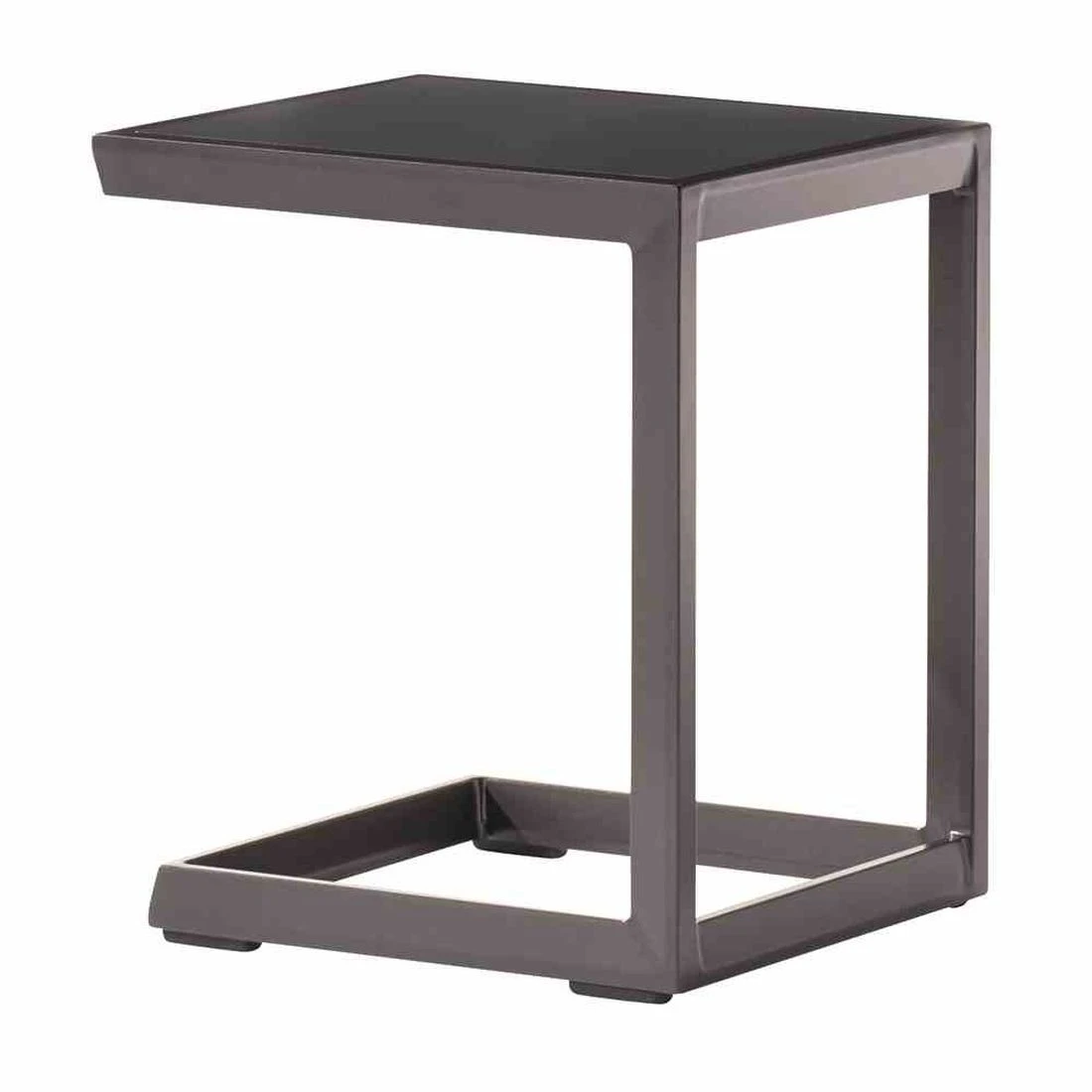 Sieger Beistelltisch 35x45x50cm Aluminium Eisengrau 3 Sieger Beistelltisch 35x45x50cm Aluminium Eisengrau