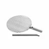 Höfats TRIPLE Grillrost Ø45cm Edelstahl Silber -Garten Grill Geschäft 1061998 1