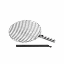 Höfats TRIPLE Grillrost Ø45cm Edelstahl Silber
