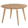 Hartman Sophie Studio Gartentisch Ø120cm Teak Natural Teak/Royal White -Garten Grill Geschäft 1077068 1
