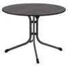 Sieger Boulevard Klapptisch Ø100cm Stahl/Vivodur Eisengrau/Schiefer Anthrazit 2 Sieger Boulevard Klapptisch Ø100cm Stahl/Vivodur Eisengrau/Schiefer Anthrazit -Garten Grill Geschäft 1088662 1