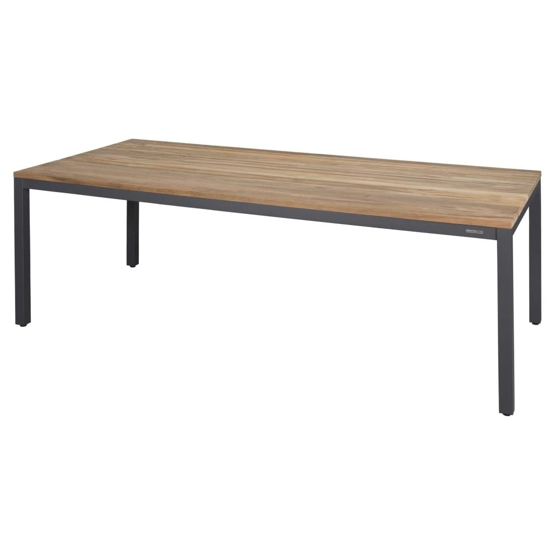 Zebra Alex Gartentisch Aluminium/Teak Recycelt Graphit/Teak Recycelt 3 Zebra Alex Gartentisch Aluminium/Teak Recycelt Graphit/Teak Recycelt