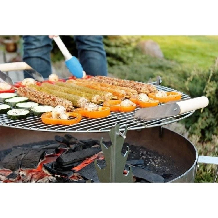 SvenskaV Grillaufsatz Für Feuerschalen Ø79cm Edelstahl 3 SvenskaV Grillaufsatz Für Feuerschalen Ø79cm Edelstahl