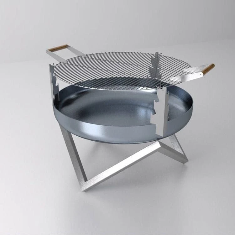 SvenskaV Grillaufsatz Für Feuerschalen Ø79cm Edelstahl 4 SvenskaV Grillaufsatz Für Feuerschalen Ø79cm Edelstahl – Bild 2