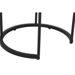 Siena Garden Baros 2er Set Beistelltische Aluminium/Teak Anthrazit -Garten Grill Geschäft 1102357 5