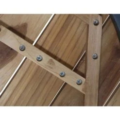 Siena Garden Baros 2er Set Beistelltische Aluminium/Teak Anthrazit -Garten Grill Geschäft 1102357 6