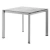Sieger Gartentisch 90x90cm Aluminium/Polytec Graphit/Moon -Garten Grill Geschäft 1103039 1