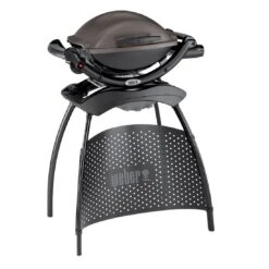 Garten Grill Geschäft 35 Weber Gasgrill Weber Q 1000 Stand, Black Schwarz