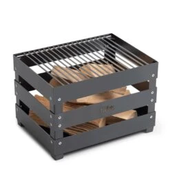 Höfats CRATE Grillrost Stahl Silber -Garten Grill Geschäft 1194526 3