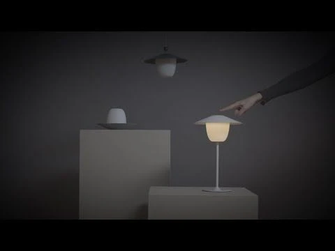 Blomus Ani Lamp Mobile LED-Leuchte Aluminium Warm Grey 3 Blomus Ani Lamp Mobile LED-Leuchte Aluminium Warm Grey