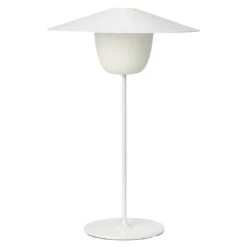 Blomus Ani Lamp Large Mobile LED-Leuchte Aluminium White