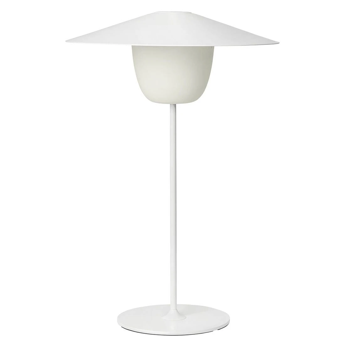 Blomus Ani Lamp Large Mobile LED-Leuchte Aluminium White 3 Blomus Ani Lamp Large Mobile LED-Leuchte Aluminium White