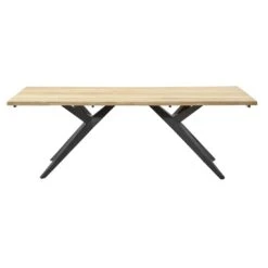 Musterring Holland Gartentisch 220x95cm Aluminium/Teakholz Anthrazit/Teak Gebürstet -Garten Grill Geschäft 1213875 2