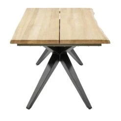 Musterring Holland Gartentisch 220x95cm Aluminium/Teakholz Anthrazit/Teak Gebürstet -Garten Grill Geschäft 1213875 3