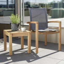 Stern Beistelltisch 45x45cm Teak -Garten Grill Geschäft 1258513 3