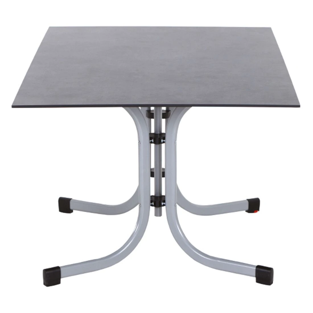 Siena Garden Sola Klapptisch 140x90 Cm Stahl/HPL Silber/Dark Stone 5 Siena Garden Sola Klapptisch 140x90 Cm Stahl/HPL Silber/Dark Stone – Bild 3