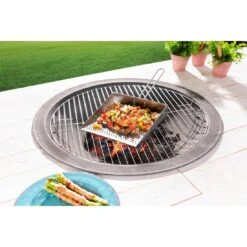 Hecht Pala Grillplatte Mit Abnehmbaren Griff Edelstahl -Garten Grill Geschäft 1273616 3