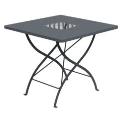 Vermobil Springtime Klapptisch 80x80 Cm Stahl Antikgrau