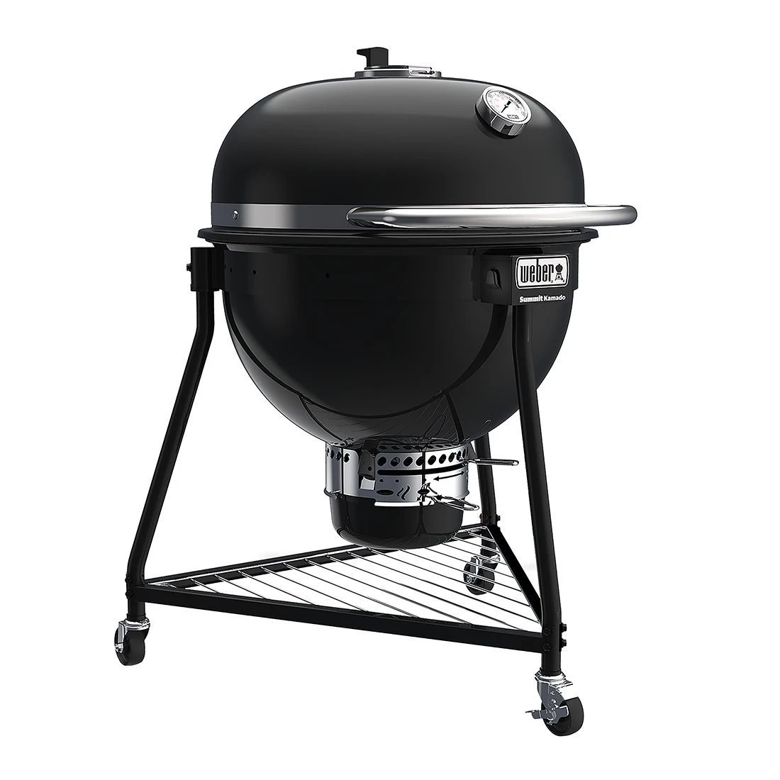 Weber Summit Kamado E6 Kugelgrill Schwarz 5 Weber Summit Kamado E6 Kugelgrill Schwarz – Bild 3