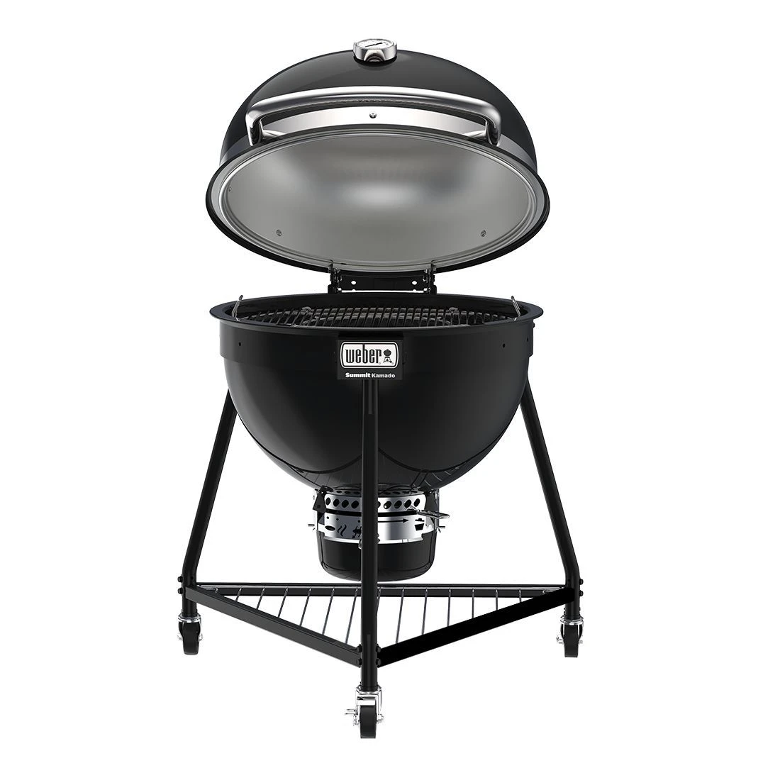 Weber Summit Kamado E6 Kugelgrill Schwarz 10 Weber Summit Kamado E6 Kugelgrill Schwarz – Bild 8