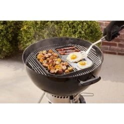 Weber 2in1 Sear Grillrost & Grillplatte Emailliertes Gusseisen Schwarz -Garten Grill Geschäft 1301512 3