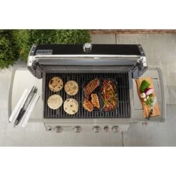 Weber 2in1 Sear Grillrost & Grillplatte Emailliertes Gusseisen Schwarz -Garten Grill Geschäft 1301512 4