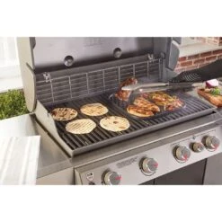 Weber 2in1 Sear Grillrost & Grillplatte Emailliertes Gusseisen Schwarz -Garten Grill Geschäft 1301512 5
