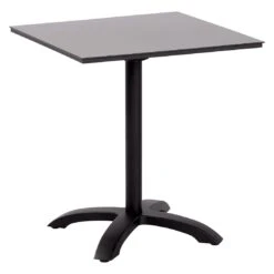 Hartman Sophie Bistro Beistelltisch 68x68 Cm Aluminium/HPL Schwarz