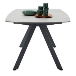 Musterring Spanien Gartentisch 200x100cm Stahl/HPL Anthrazit/Zement 11 Musterring Spanien Gartentisch 200x100cm Stahl/HPL Anthrazit/Zement -Garten Grill Geschäft 1308519 3