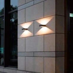 Trio Leuchten Reno Außenwandbeleuchtung Aluminium Druckguss Anthrazit -Garten Grill Geschäft 1309377 4