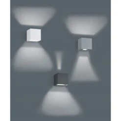 Trio Leuchten Adaja Außenwandbeleuchtung Aluminium Druckguss Anthrazit -Garten Grill Geschäft 1309542 6