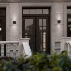 Trio Leuchten Thames Außenwandbeleuchtung Aluminium/Glas Anthrazit -Garten Grill Geschäft 1309663 4