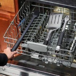 Weber Precision Grillbesteck-Set 3-tlg. Edelstahl/Kunststoff Silber/Schwarz 7 Weber Precision Grillbesteck-Set 3-tlg. Edelstahl/Kunststoff Silber/Schwarz -Garten Grill Geschäft 1323380 3