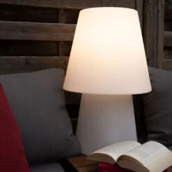 VON HASTEDT High Light PLUS SMART Tischleuchte H60cm LED Weiß -Garten Grill Geschäft 1325668 3