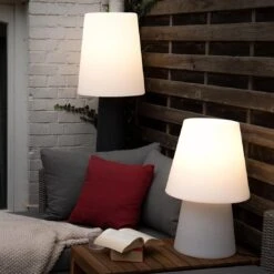 VON HASTEDT High Light PLUS SMART Tischleuchte H60cm LED Weiß -Garten Grill Geschäft 1325668 4