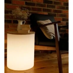 VON HASTEDT Pro Drum PLUS SMART Beistelltisch 37cm LED Weiß 7 VON HASTEDT Pro Drum PLUS SMART Beistelltisch 37cm LED Weiß -Garten Grill Geschäft 1325822 3