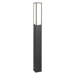 Trio Leuchten Fuerte LED Wegeleuchte 15x15x155cm Aluminium Anthrazit