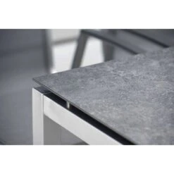 Stern Tischgestell 160x90 Cm Aluminium Graphit -Garten Grill Geschäft 543348 12