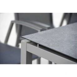 Stern Tischgestell 160x90 Cm Aluminium Graphit -Garten Grill Geschäft 543348 13