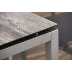 Stern Tischgestell 160x90 Cm Aluminium Graphit -Garten Grill Geschäft 543348 2