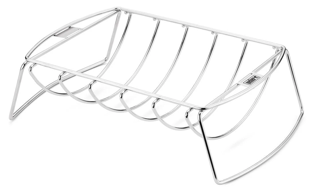 Weber Spare Rib Halter & Bratenkorb 3 Weber Spare Rib Halter & Bratenkorb