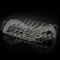 Napoleon PRO Spare Rib Halter, Edelstahl -Garten Grill Geschäft 772577 4