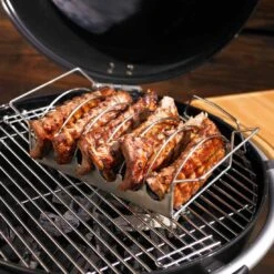 Rösle Braten- /Rippchenhalter Edelstahl -Garten Grill Geschäft 785590 6