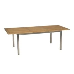 Stern Ausziehtisch 162/220x90cm Edelstahl/Teak Natur 7 Stern Ausziehtisch 162/220x90cm Edelstahl/Teak Natur -Garten Grill Geschäft 804246 3