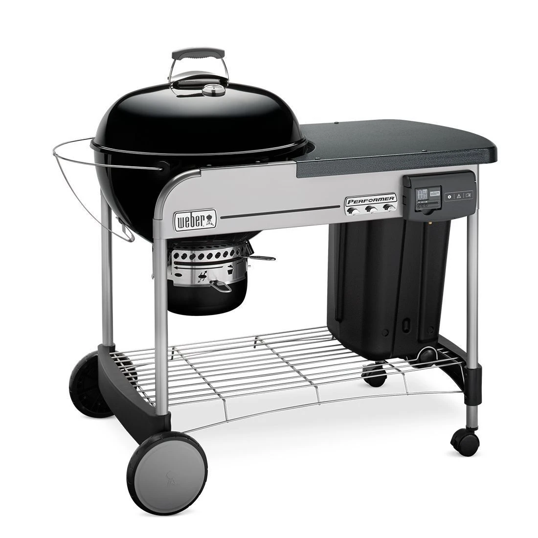 Weber Performer Deluxe GBS Kugelgrill Ø57 Cm Black 3 Weber Performer Deluxe GBS Kugelgrill Ø57 Cm Black