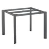 Kettler Edge Gartentisch-Gestell 95x95 Cm Aluminium Anthrazit