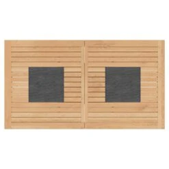 OUTLIV. Davos Ausziehtisch 180/240x100 Cm Aluminium/Teak Anthrazit -Garten Grill Geschäft 879585 2
